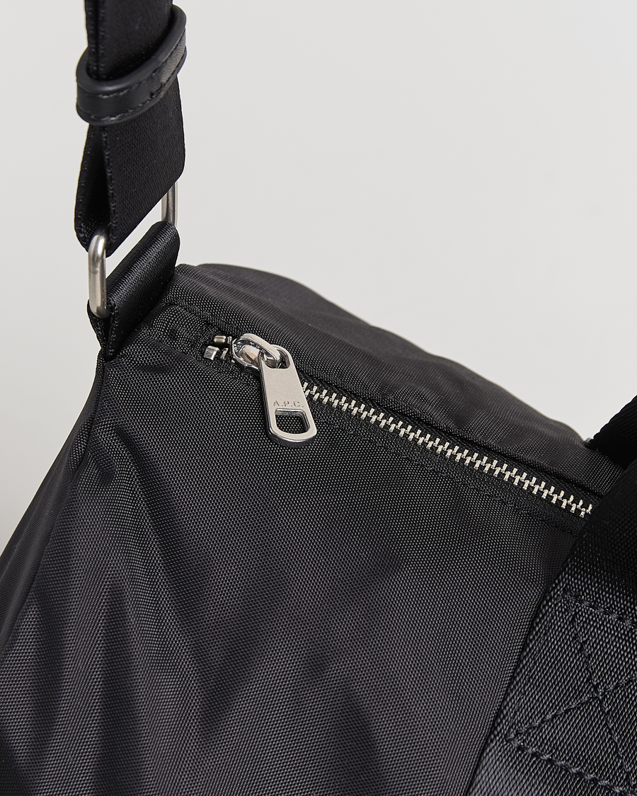 Mies | A.P.C. Backstage Nylon Cordura Gym Bag Black | A.P.C. | Backstage Nylon Cordura Gym Bag Black