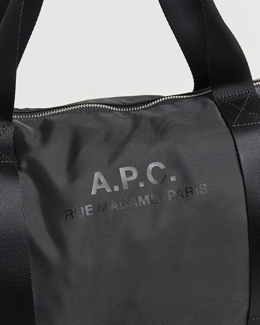 Mies | A.P.C. Backstage Nylon Cordura Gym Bag Black | A.P.C. | Backstage Nylon Cordura Gym Bag Black
