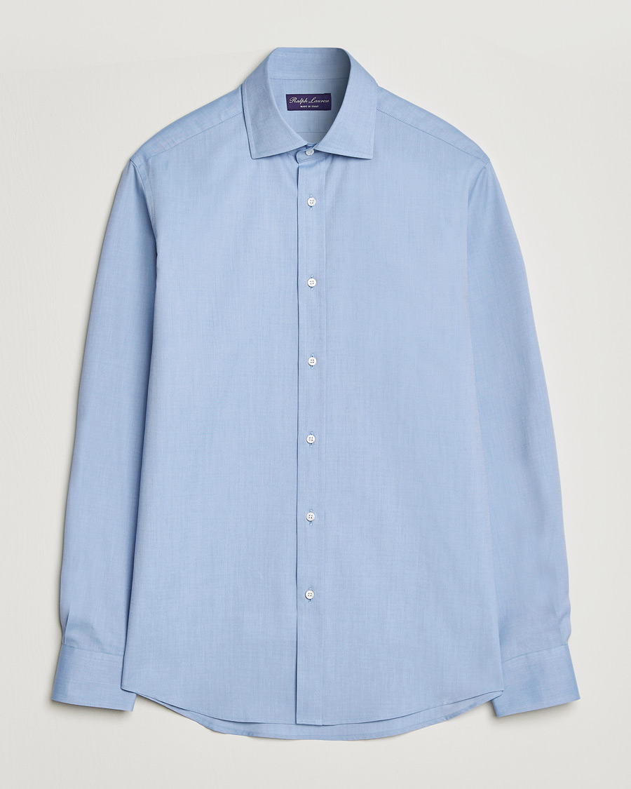 Mies | Kauluspaidat | Ralph Lauren Purple Label | Oxford Button Down Shirt Light Blue