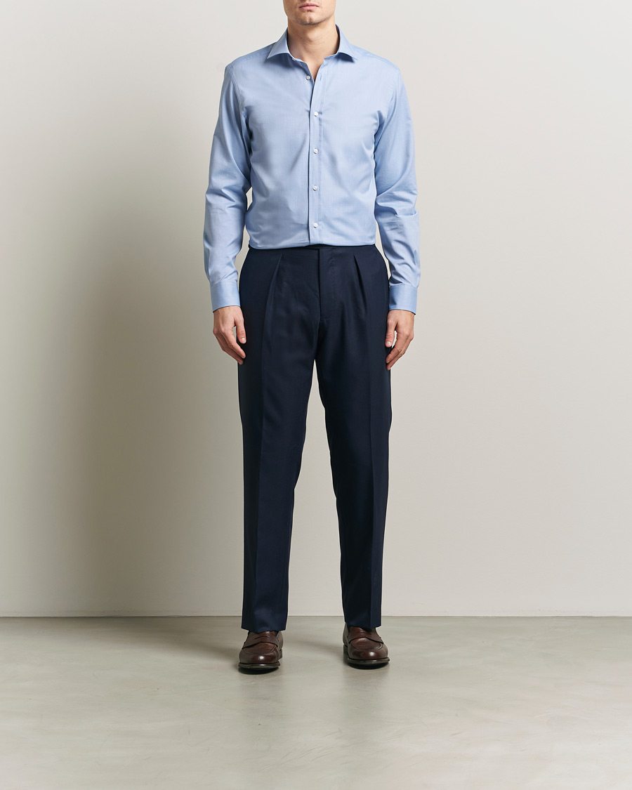 Mies | Kauluspaidat | Ralph Lauren Purple Label | Oxford Button Down Shirt Light Blue