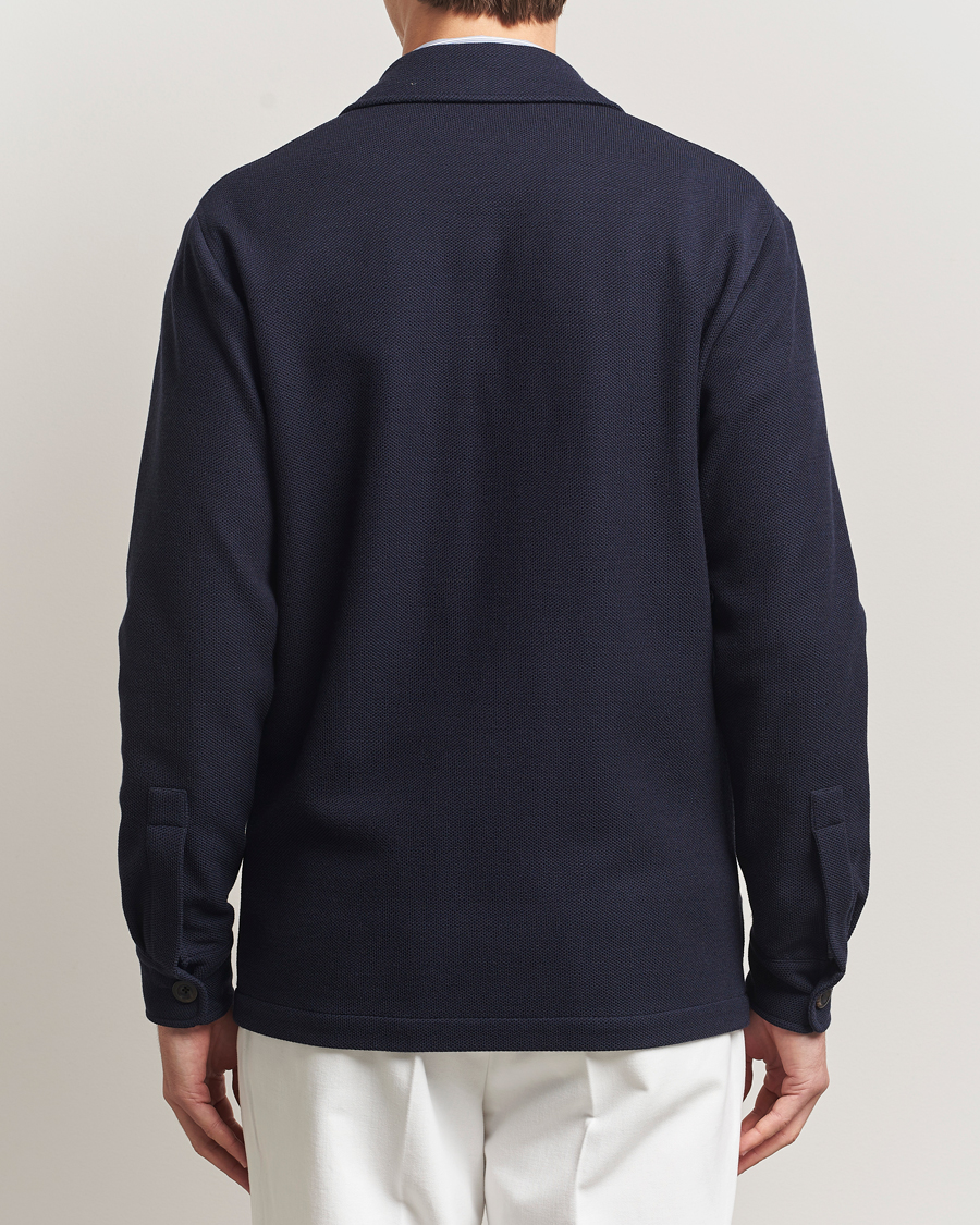 Mies | Pikkutakit | Ralph Lauren Purple Label | Wool/Cotton Jacket Chairman Navy