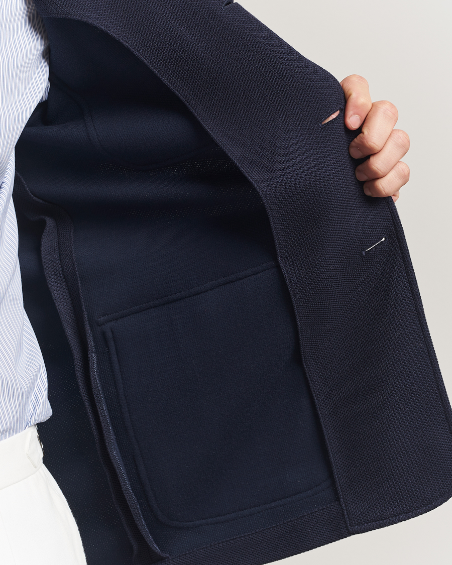 Mies | Pikkutakit | Ralph Lauren Purple Label | Wool/Cotton Jacket Chairman Navy