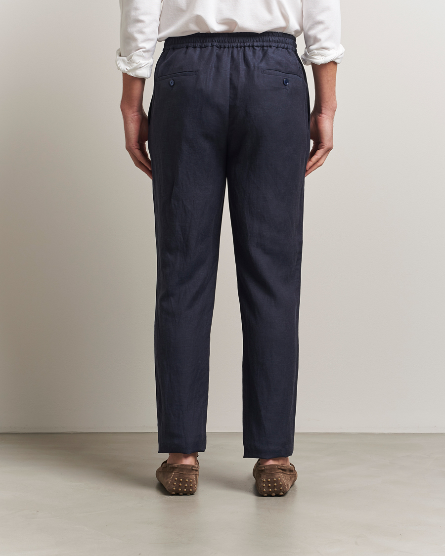Mies | Housut | Ralph Lauren Purple Label | Dorset Drawstring Trousers Chairman Navy