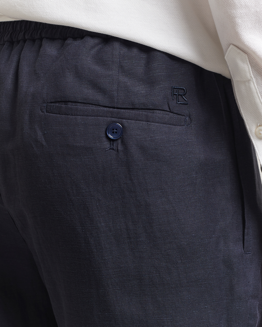Mies | Housut | Ralph Lauren Purple Label | Dorset Drawstring Trousers Chairman Navy