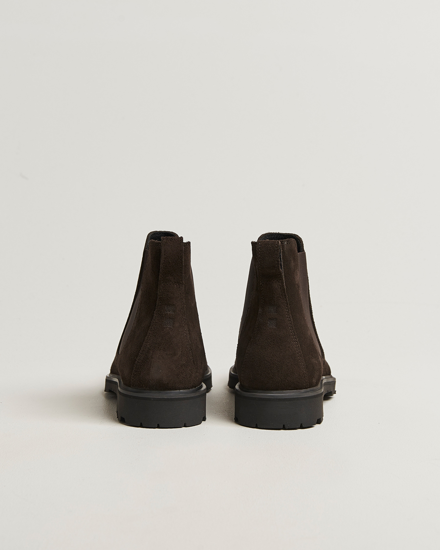 Mies | Nilkkurit | UBR | Thunder Chelsea Suede Boot Dark Brown