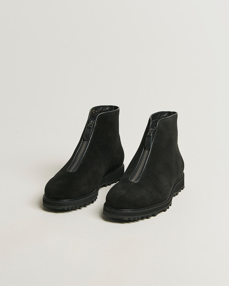 Mies | Nilkkurit | Myrqvist | Funäs Boot Black Suede