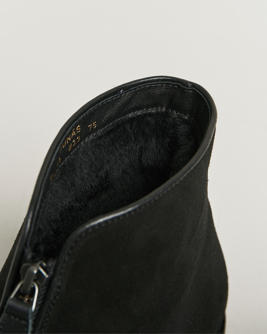 Mies | Nilkkurit | Myrqvist | Funäs Boot Black Suede