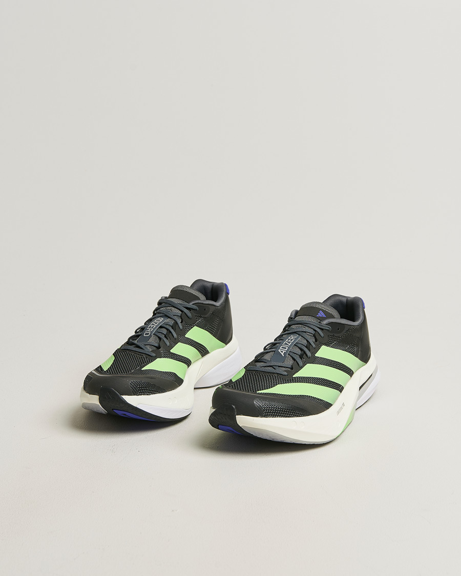 Mies | Juoksukengät | adidas Performance | Adizero Boston 13 Black/Lime