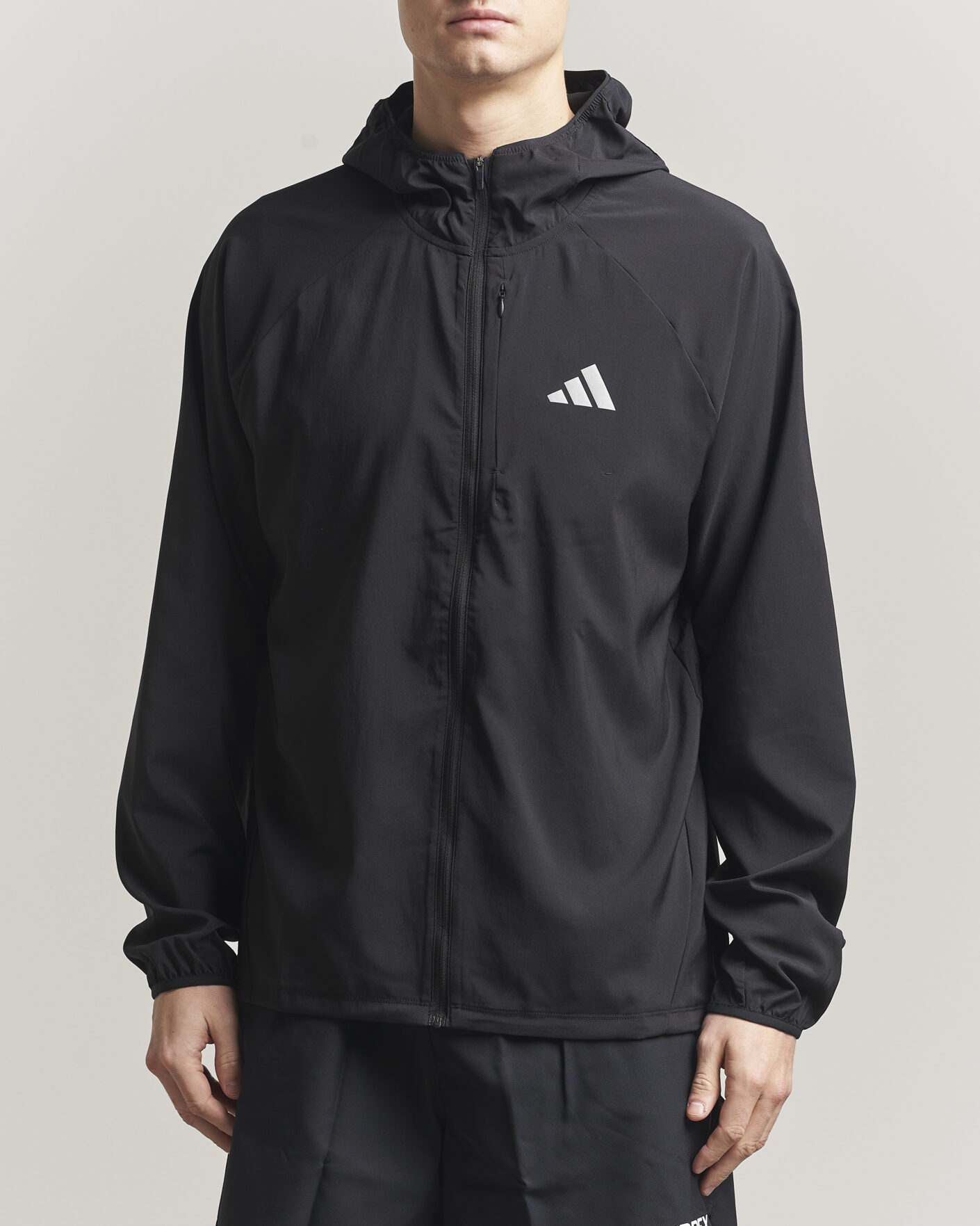 Mies | Takit | adidas Performance | Running Hooded Jacket Black