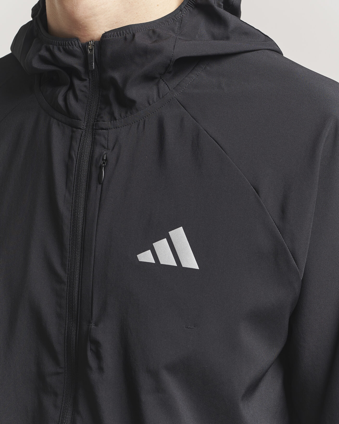 Mies | Takit | adidas Performance | Running Hooded Jacket Black