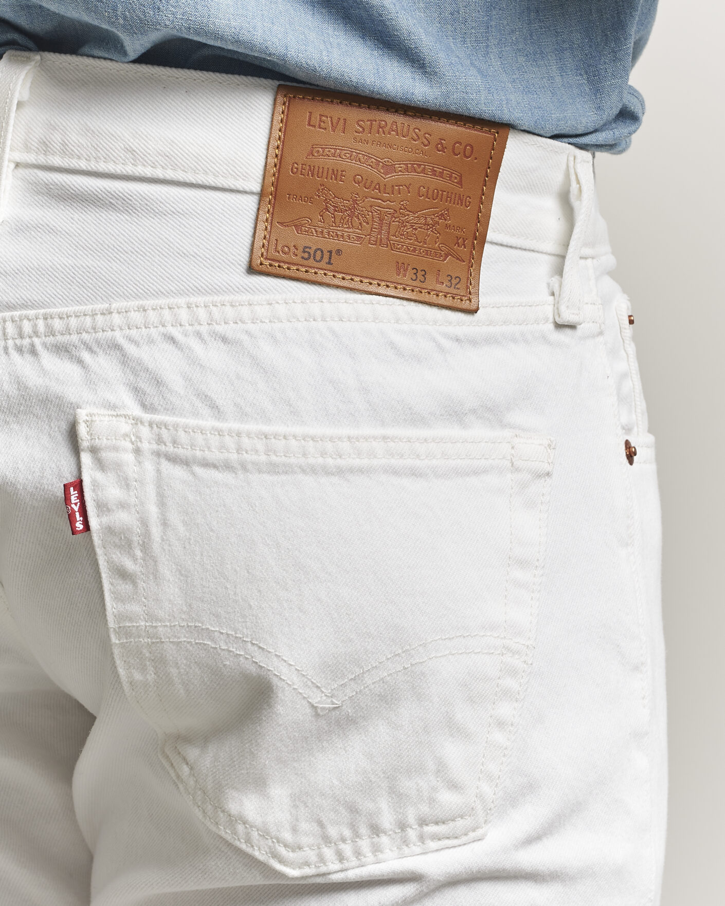 Mies | Farkut | Levi's | 501 Original Jeans Chill White