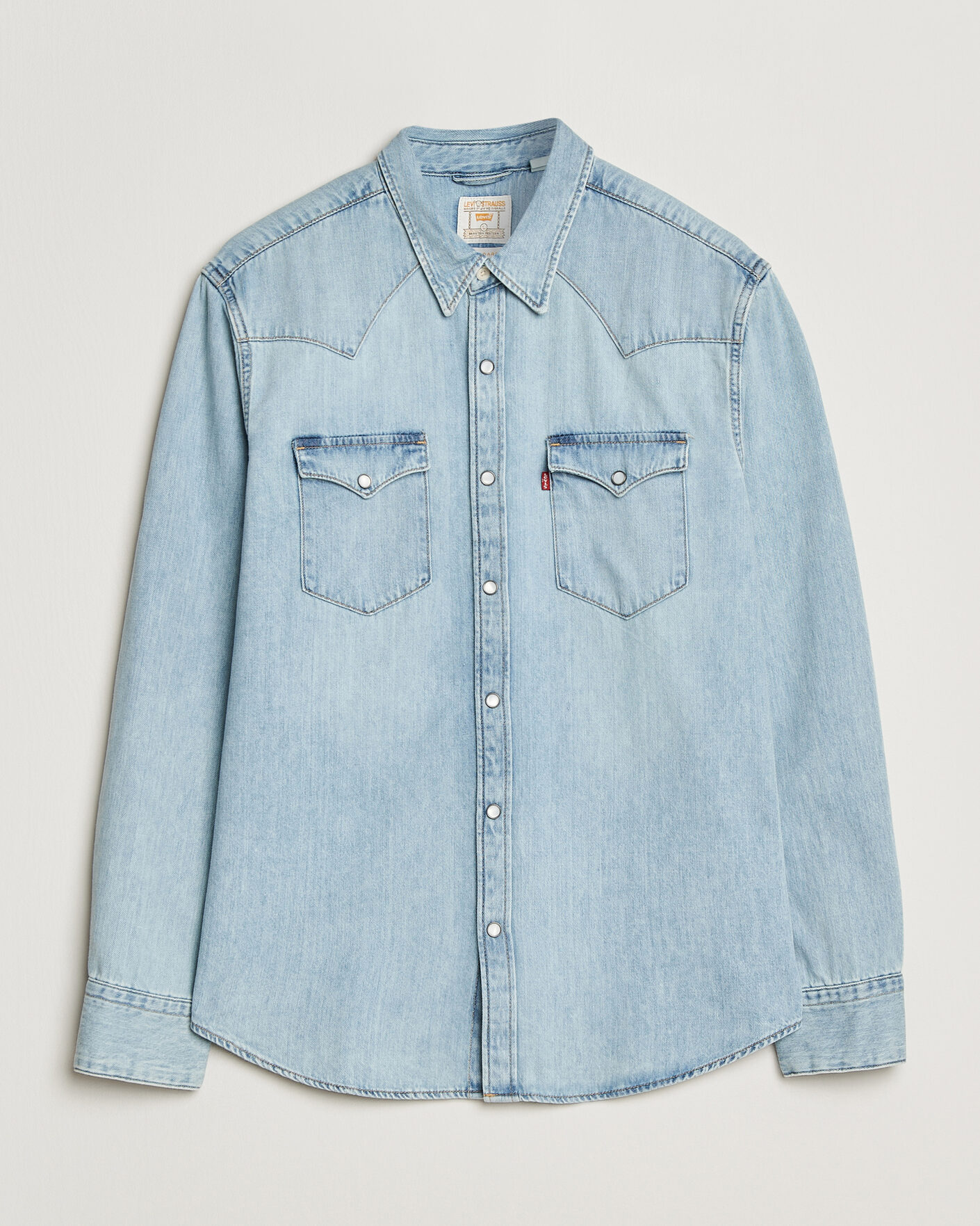 Mies | Kauluspaidat | Levi's | Barstow Western Standard Shirt Worn In Blue