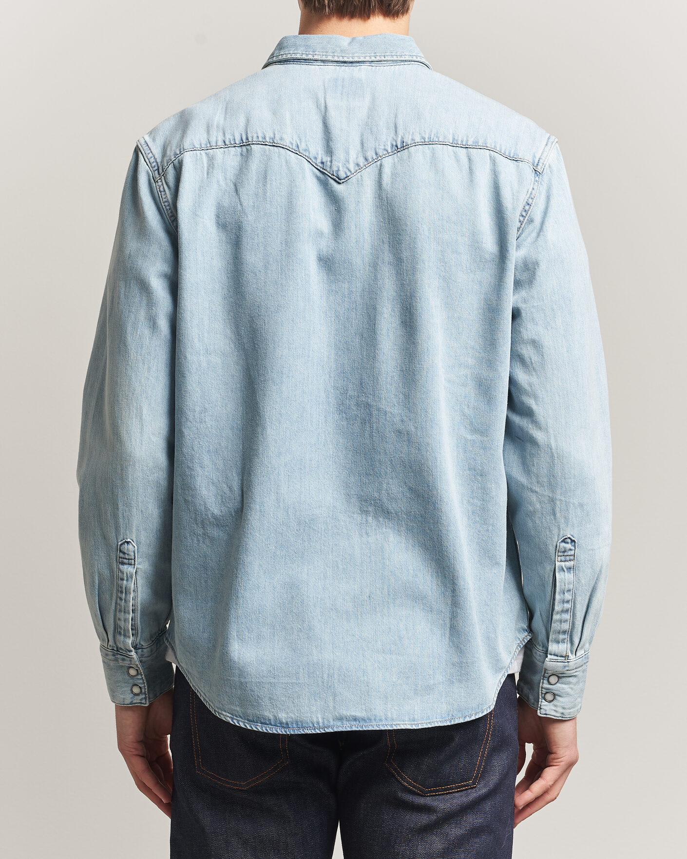 Mies | Kauluspaidat | Levi's | Barstow Western Standard Shirt Worn In Blue
