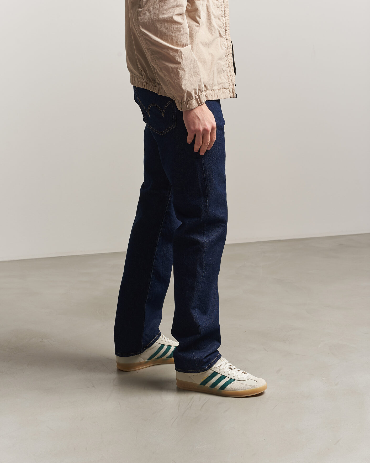 Mies | Tennarit | adidas Originals | Gazelle Indoor Sneaker Beige/Green