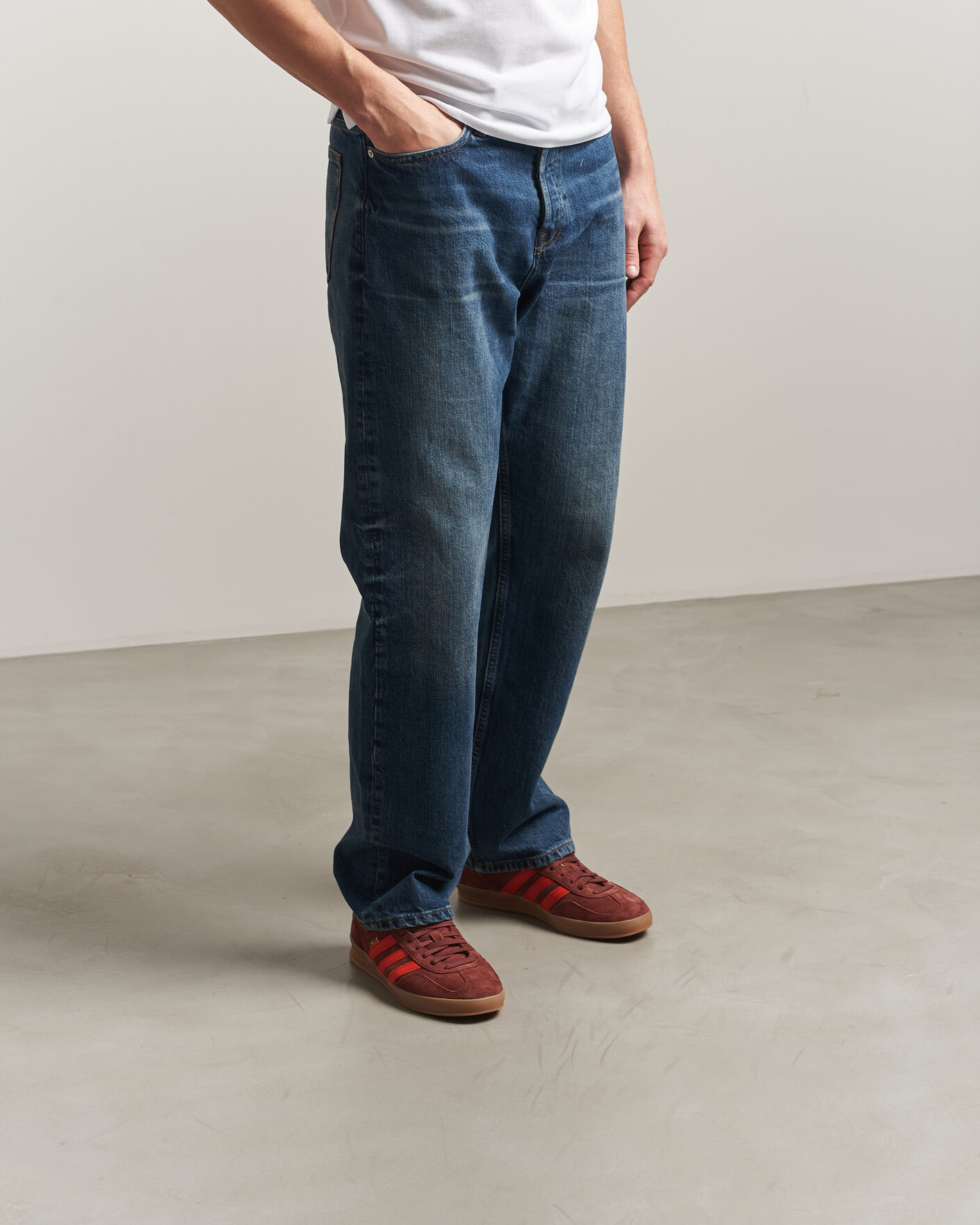 Mies | Tennarit | adidas Originals | Gazelle Indoor Sneaker Brown/Red