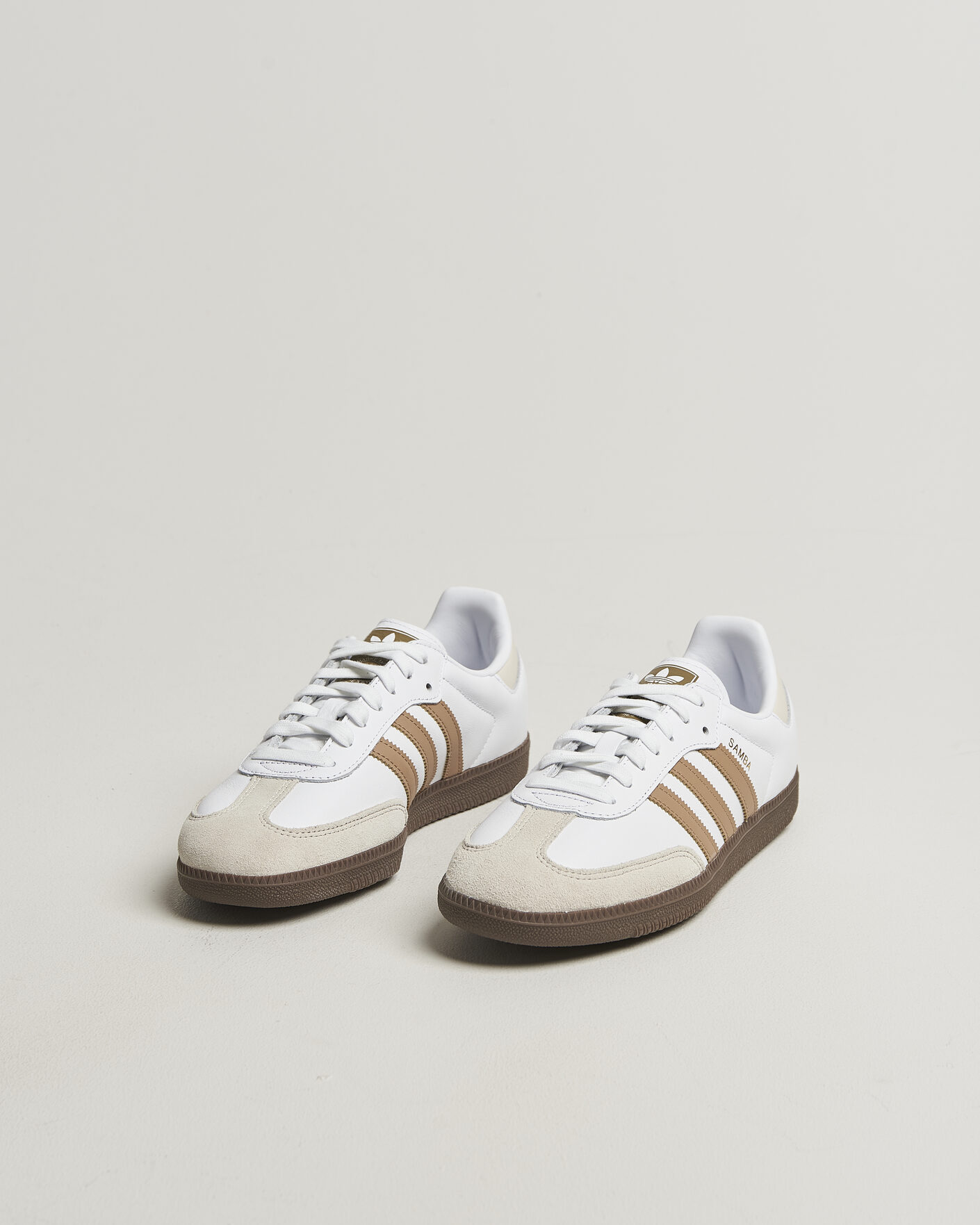 Mies | Tennarit | adidas Originals | Samba OG Sneaker White/Brown