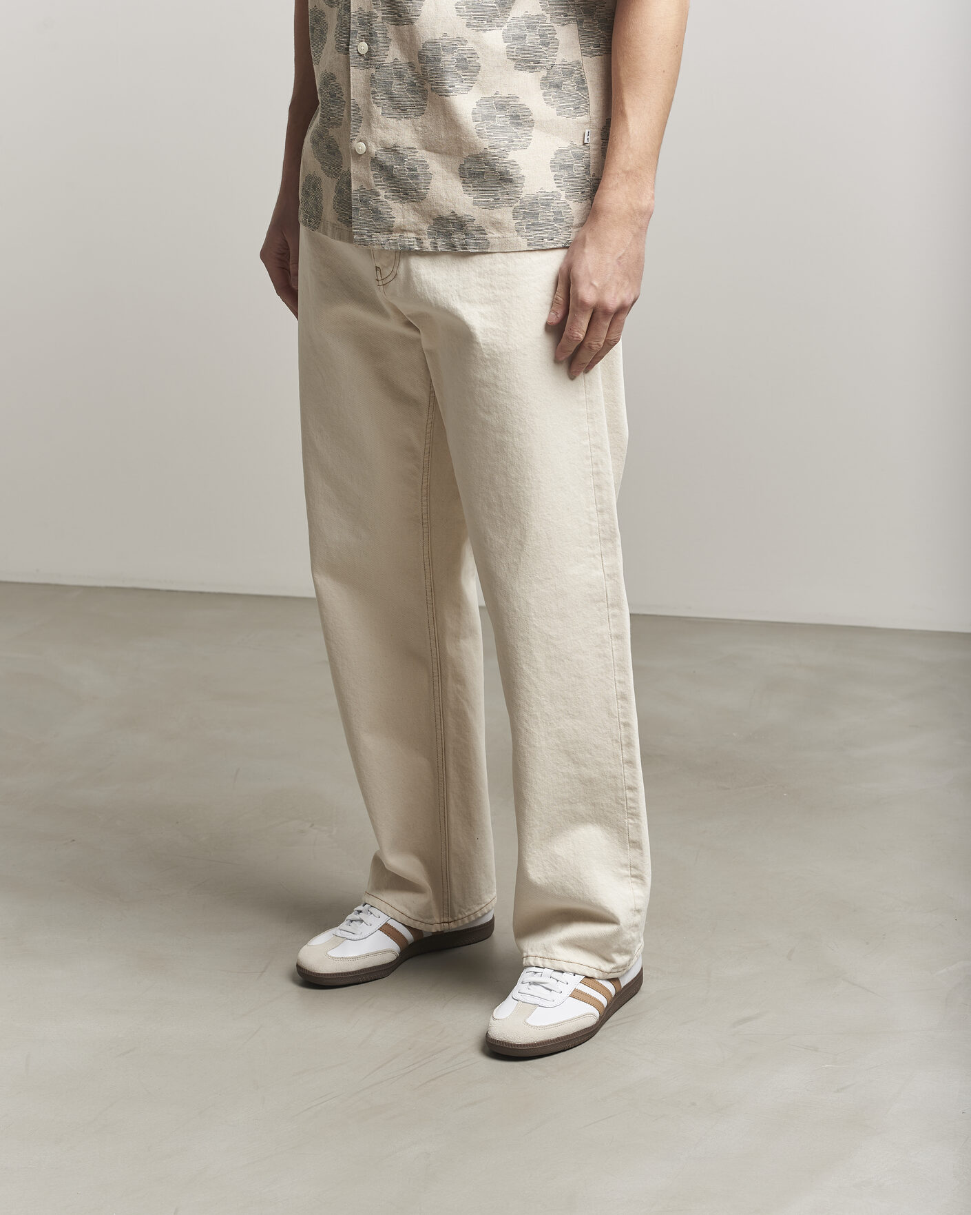 Mies | Tennarit | adidas Originals | Samba OG Sneaker White/Brown