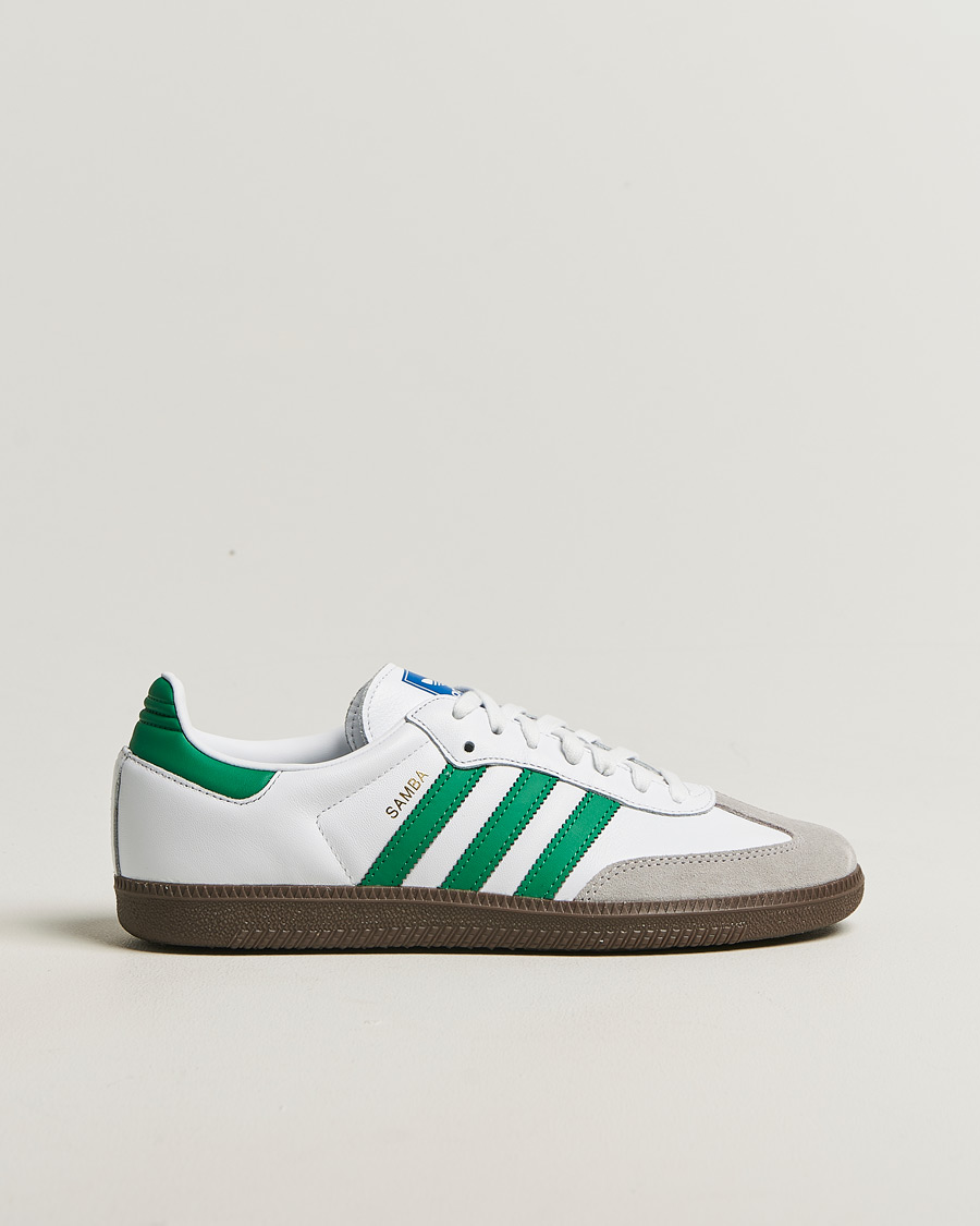 Mies | Tennarit | adidas Originals | Samba OG Sneaker White/Green