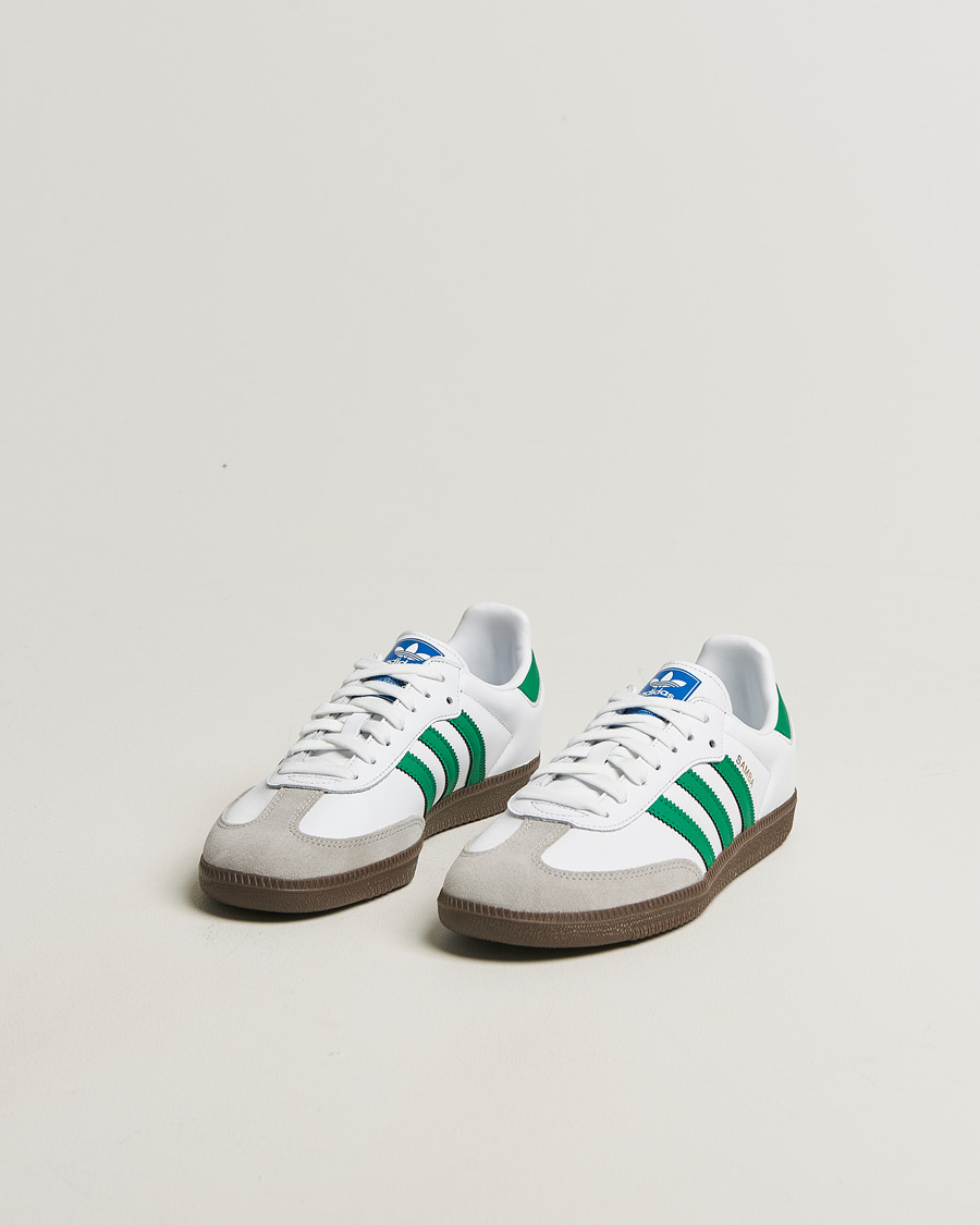 Mies | Tennarit | adidas Originals | Samba OG Sneaker White/Green