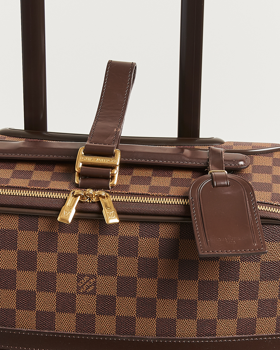 Mies | Pre-Owned & Vintage Bags | Louis Vuitton Pre-Owned | Pegase Trolley Case 50 Damier Ebene