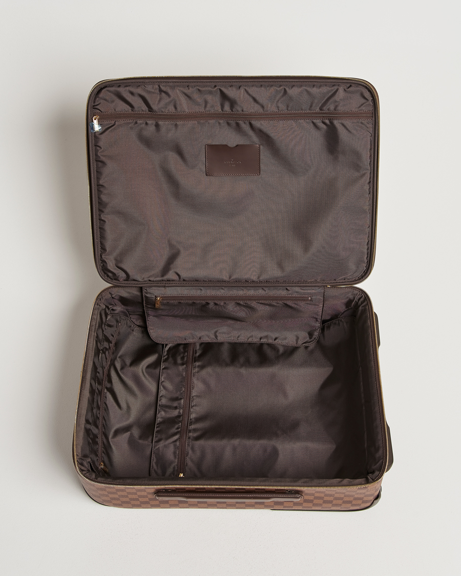 Mies | Pre-Owned & Vintage Bags | Louis Vuitton Pre-Owned | Pegase Trolley Case 50 Damier Ebene