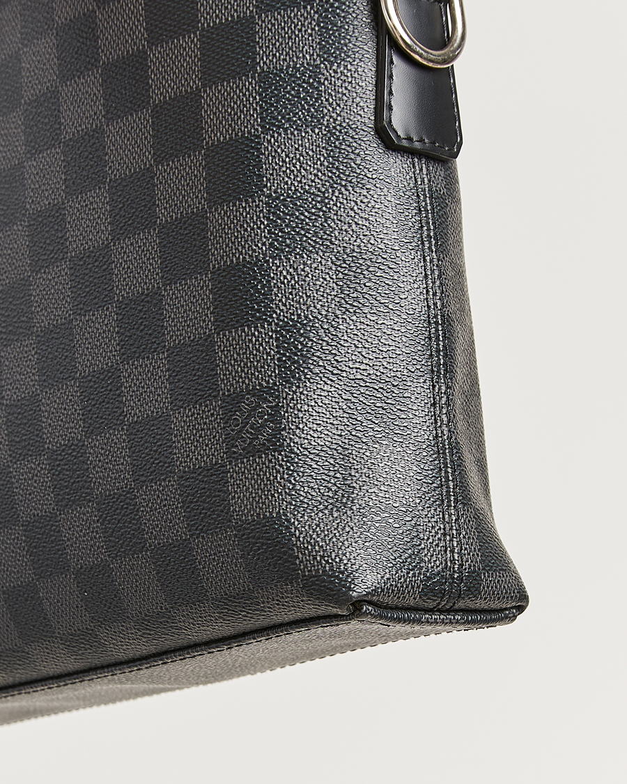 Mies | Pre-Owned & Vintage Bags | Louis Vuitton Pre-Owned | Porte Documents Jour Damier Graphite