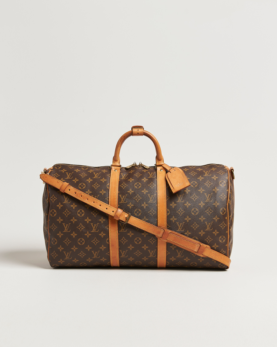Mies | Pre-Owned & Vintage Bags | Louis Vuitton Pre-Owned | Keepall Bandouliére 50 Monogram