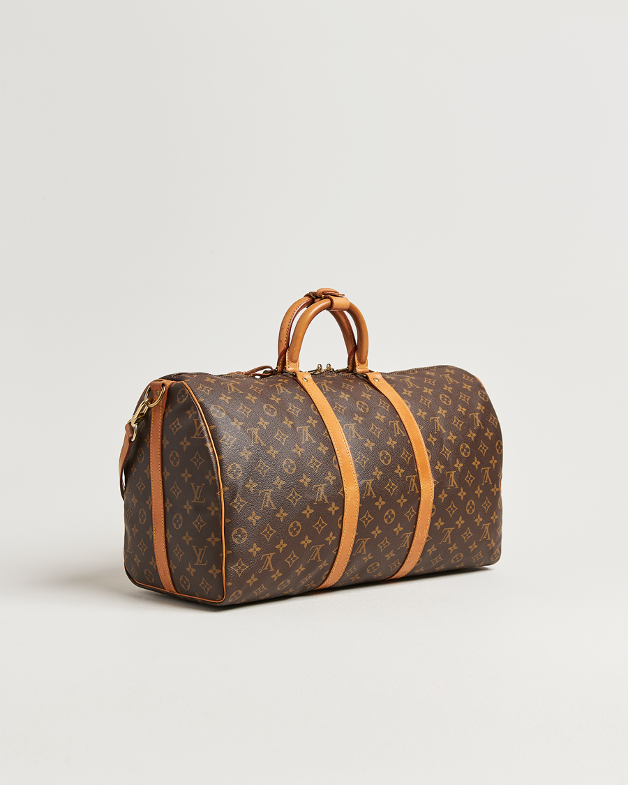 Mies | Pre-Owned & Vintage Bags | Louis Vuitton Pre-Owned | Keepall Bandouliére 50 Monogram