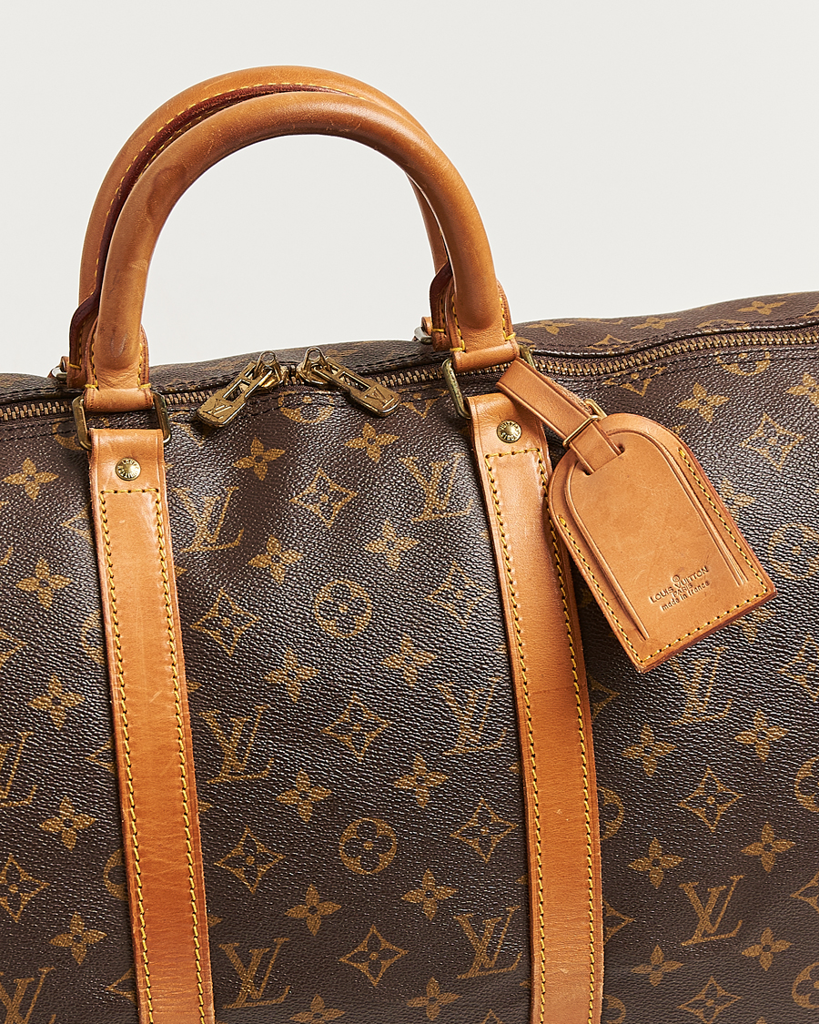 Mies | Pre-Owned & Vintage Bags | Louis Vuitton Pre-Owned | Keepall Bandouliére 50 Monogram