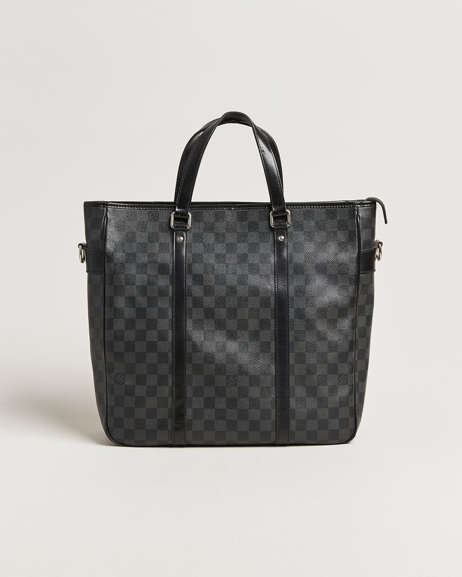 Mies | Louis Vuitton Pre-Owned Tadao Tote Bag Damier Graphite | Louis Vuitton Pre-Owned | Tadao Tote Bag Damier Graphite