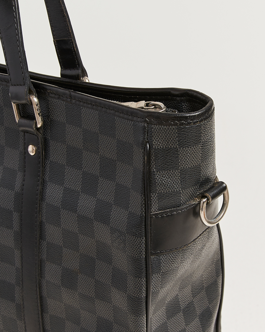 Mies | Louis Vuitton Pre-Owned Tadao Tote Bag Damier Graphite | Louis Vuitton Pre-Owned | Tadao Tote Bag Damier Graphite