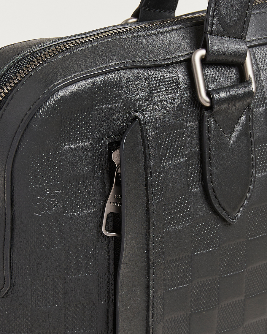 Mies | Louis Vuitton Pre-Owned Porte Documents Studio Damier Infini | Louis Vuitton Pre-Owned | Porte Documents Studio Damier Infini