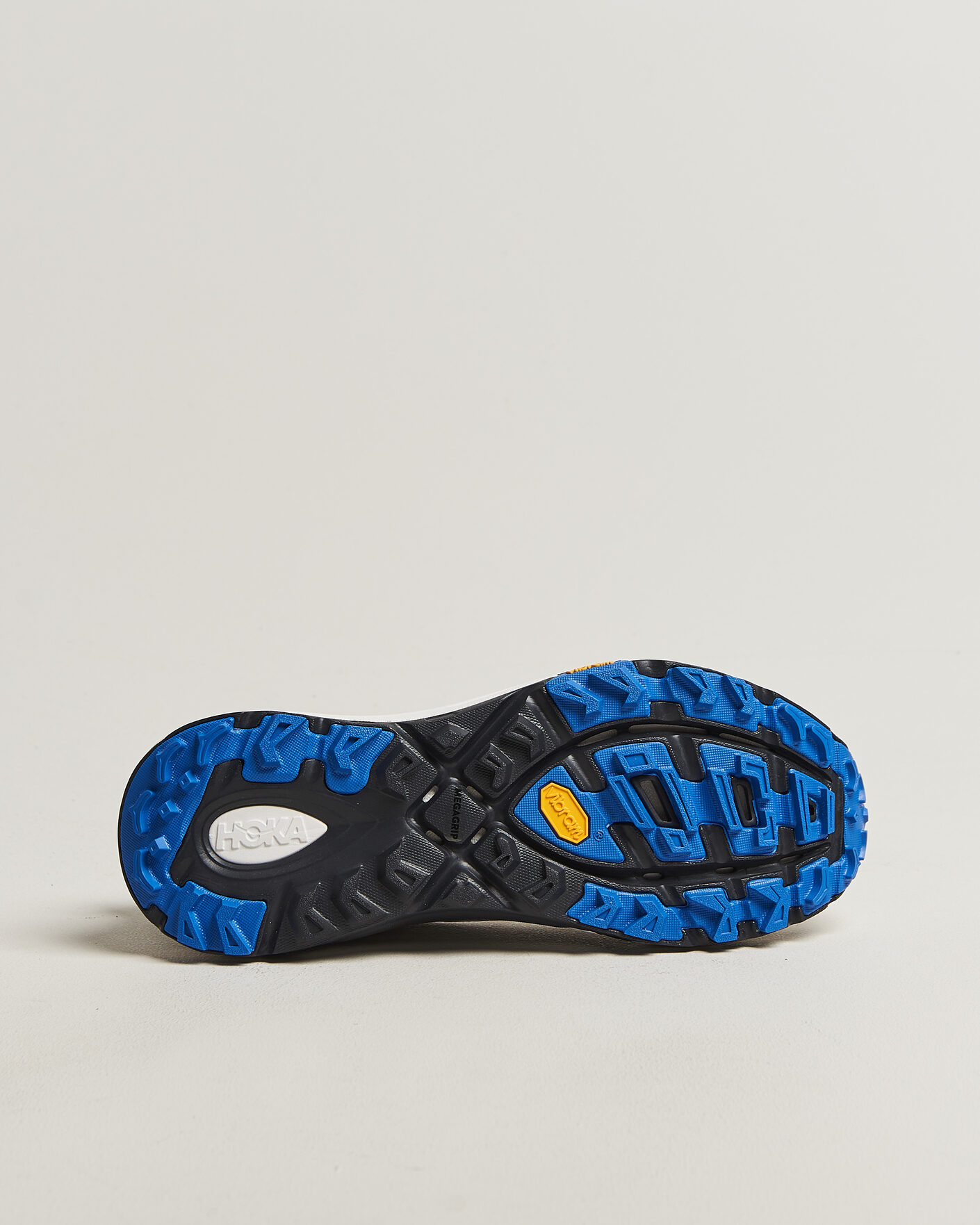 Mies | Juoksukengät | Hoka | Mafate Speed 2 White/Cobalt Blue
