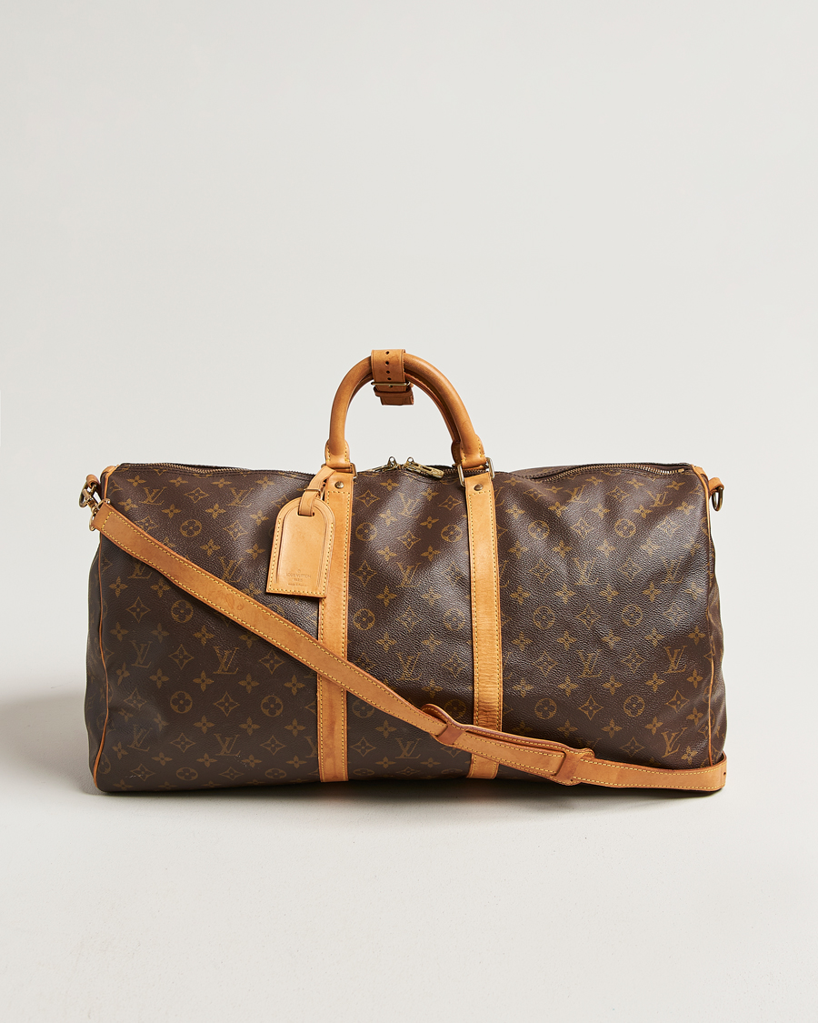 Mies | Pre-Owned & Vintage Bags | Louis Vuitton Pre-Owned | Keepall Bandouliére 55 Monogram