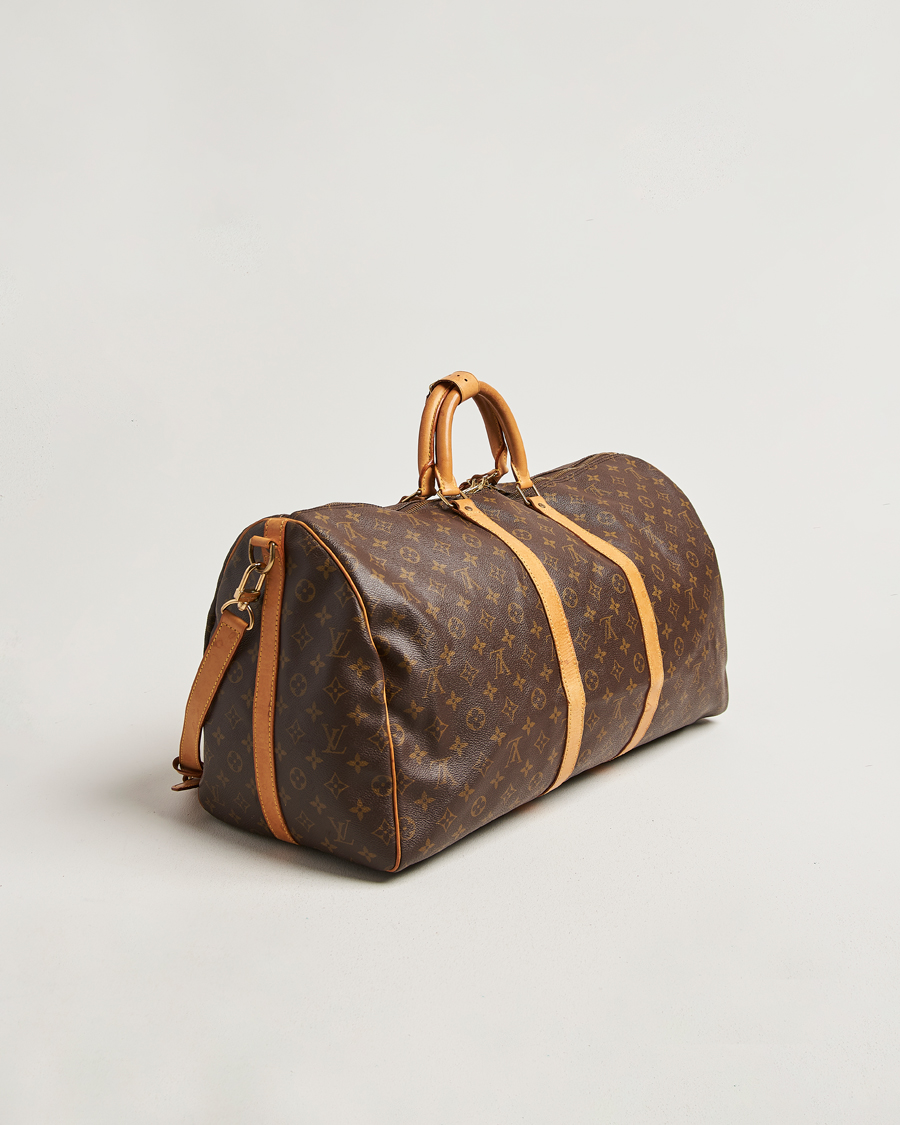 Mies | Pre-Owned & Vintage Bags | Louis Vuitton Pre-Owned | Keepall Bandouliére 55 Monogram
