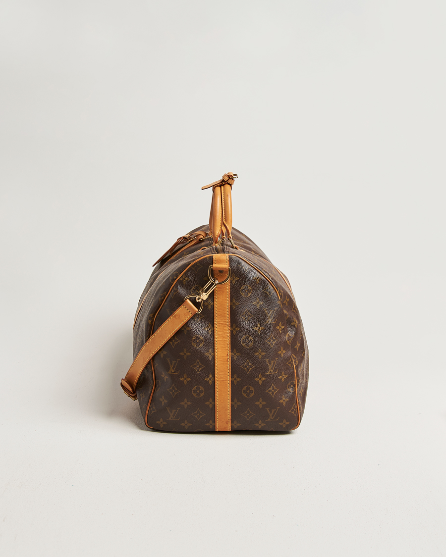 Mies | Pre-Owned & Vintage Bags | Louis Vuitton Pre-Owned | Keepall Bandouliére 55 Monogram