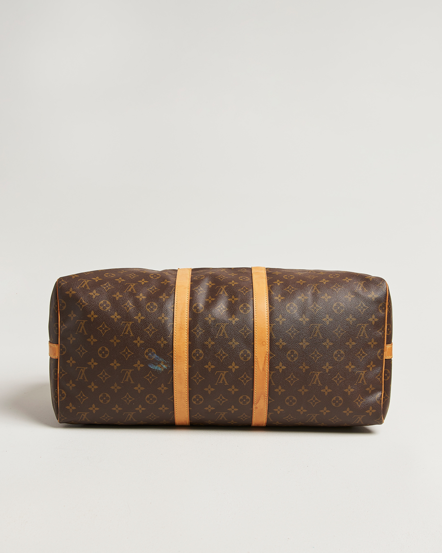 Mies | Pre-Owned & Vintage Bags | Louis Vuitton Pre-Owned | Keepall Bandouliére 55 Monogram