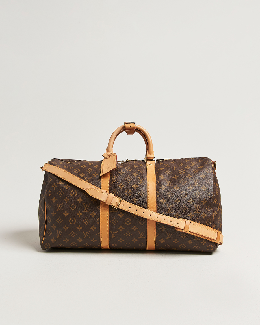 Mies | Pre-Owned & Vintage Bags | Louis Vuitton Pre-Owned | Keepall Bandouliére 50 Monogram