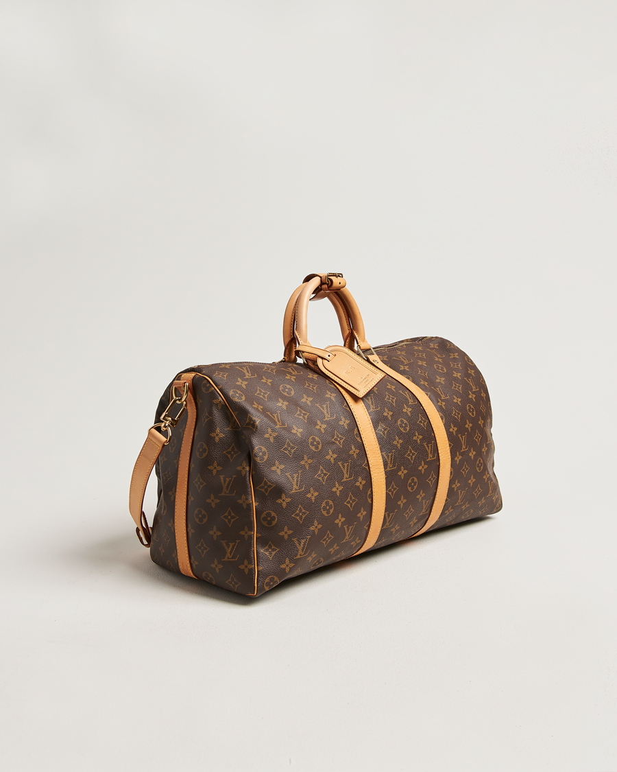 Mies | Pre-Owned & Vintage Bags | Louis Vuitton Pre-Owned | Keepall Bandouliére 50 Monogram