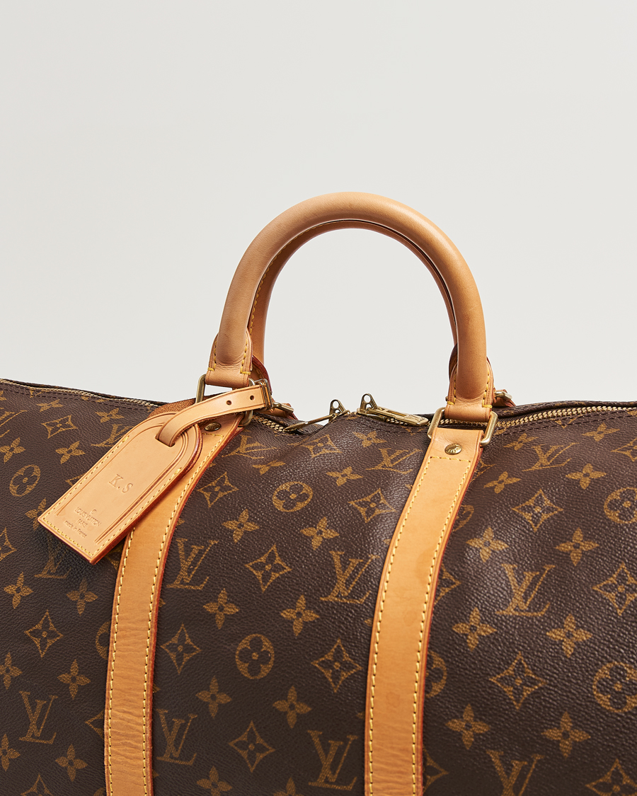 Mies | Pre-Owned & Vintage Bags | Louis Vuitton Pre-Owned | Keepall Bandouliére 50 Monogram