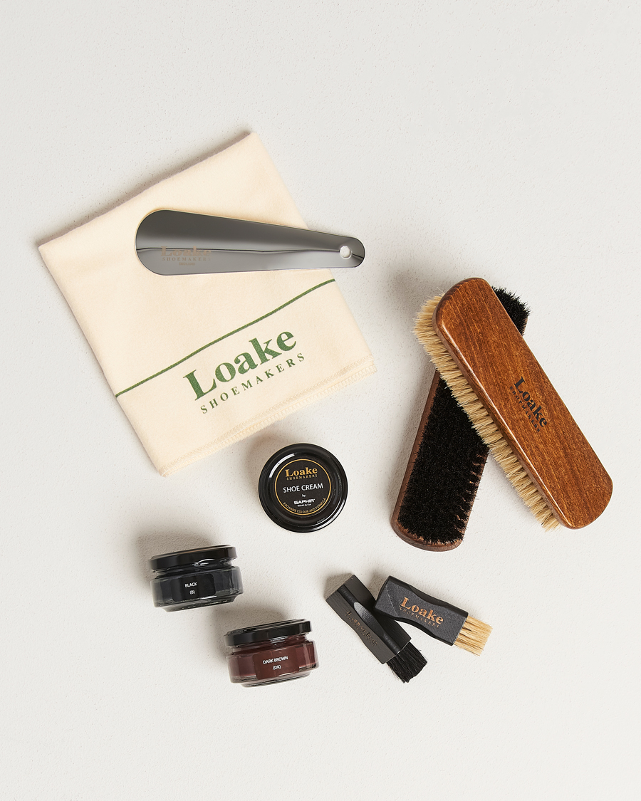 Mies | Kenkien huolto | Loake Shoemakers | Saphir Small Leather Valet Box