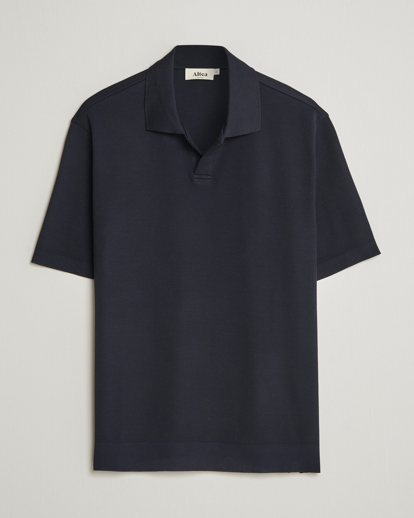 Mies | Pikeet | Altea | Jersey Piquet Polo Navy