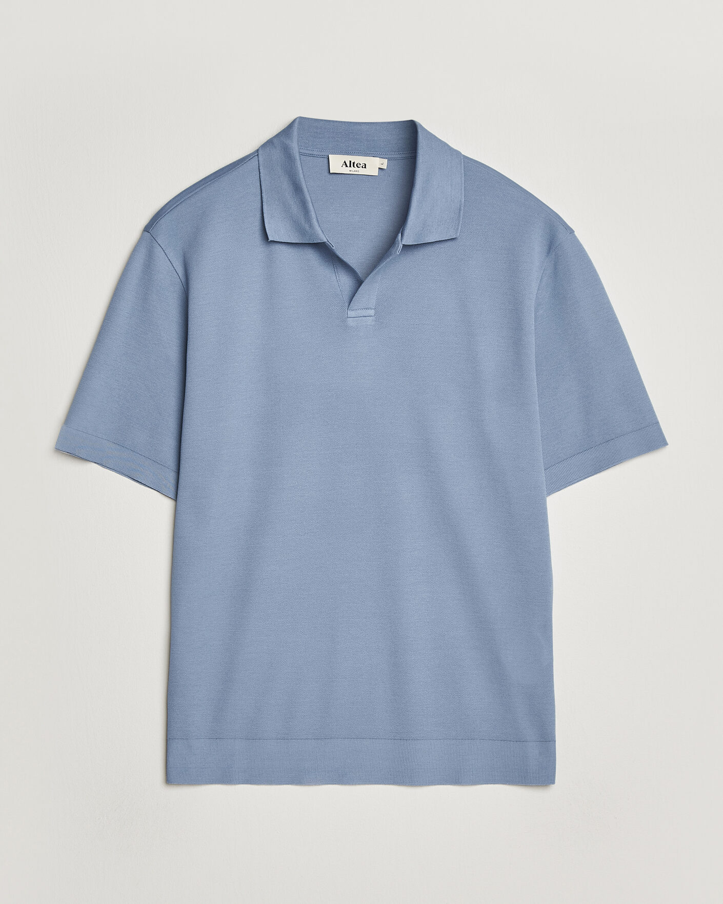 Mies | Pikeet | Altea | Jersey Piquet Polo Light Blue
