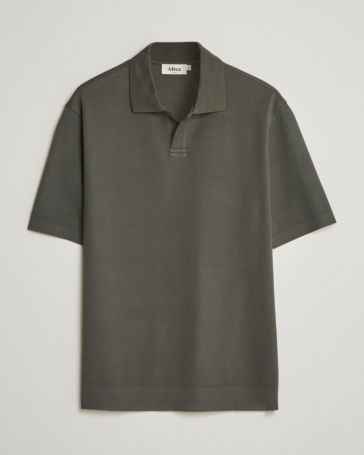 Mies | Pikeet | Altea | Jersey Piquet Polo Dark Green