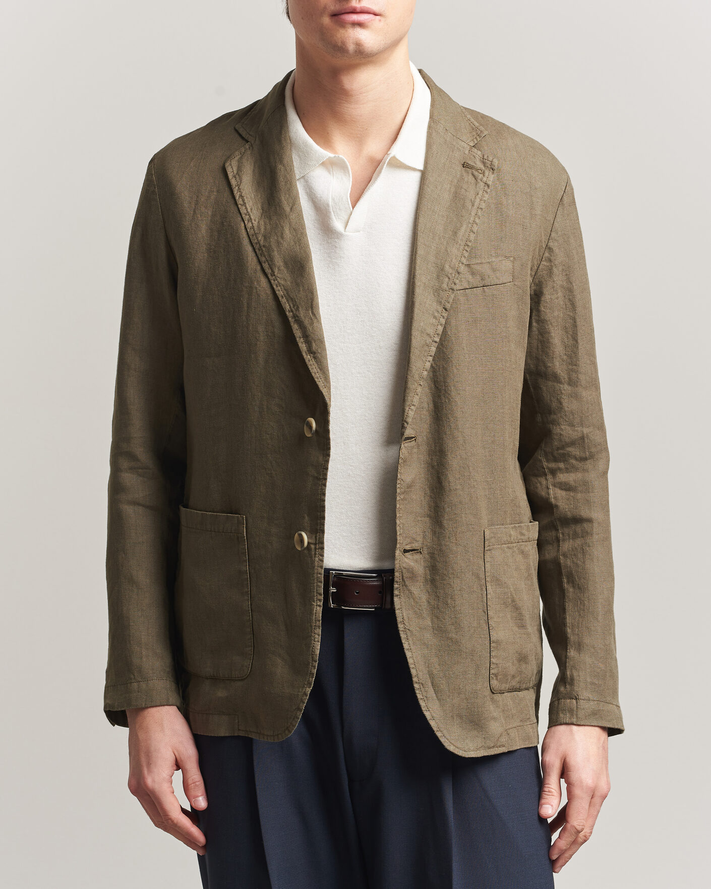 Mies | Pikkutakit | Altea | Linen Blazer Military