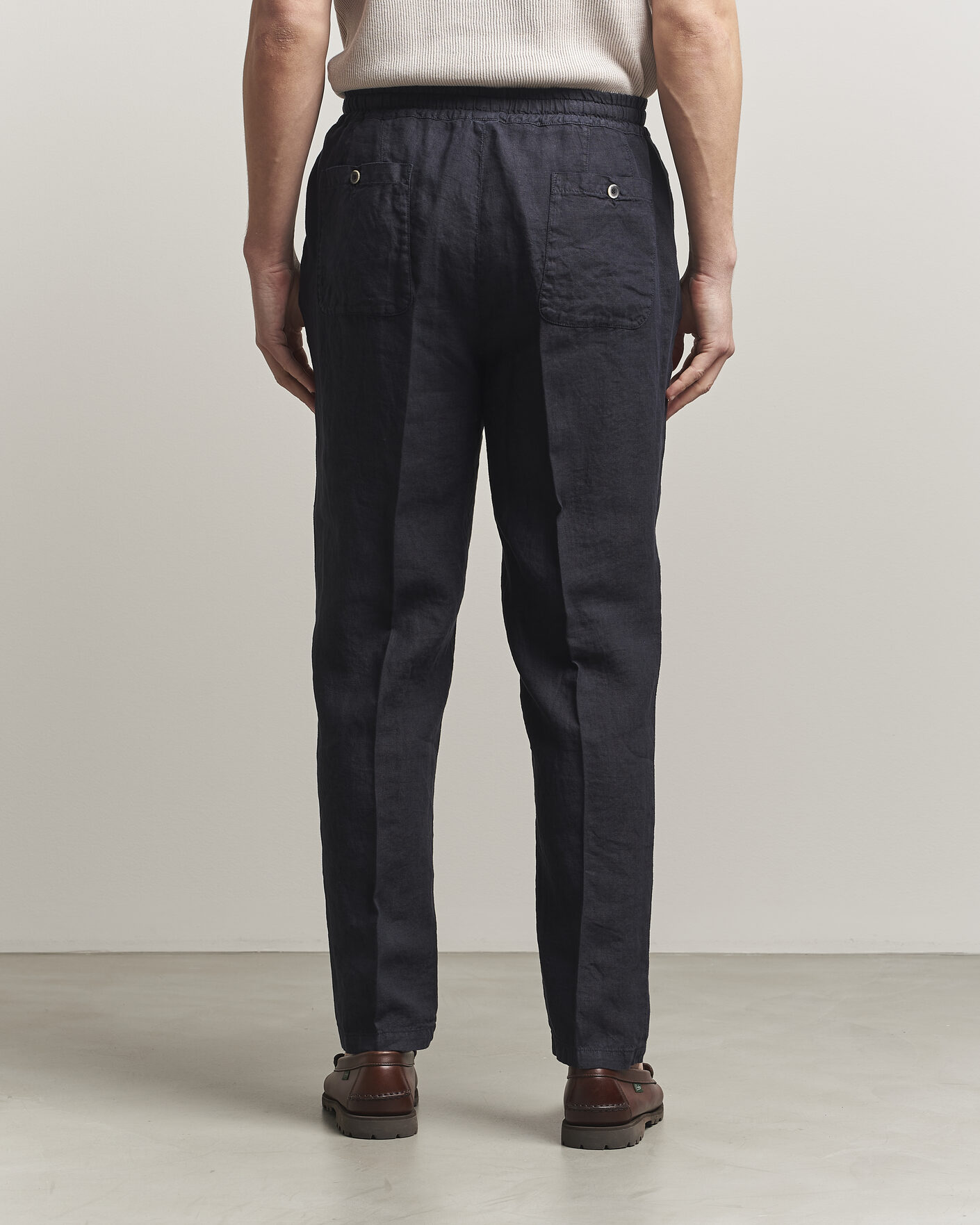 Mies | Housut | Altea | Linen Pants Navy