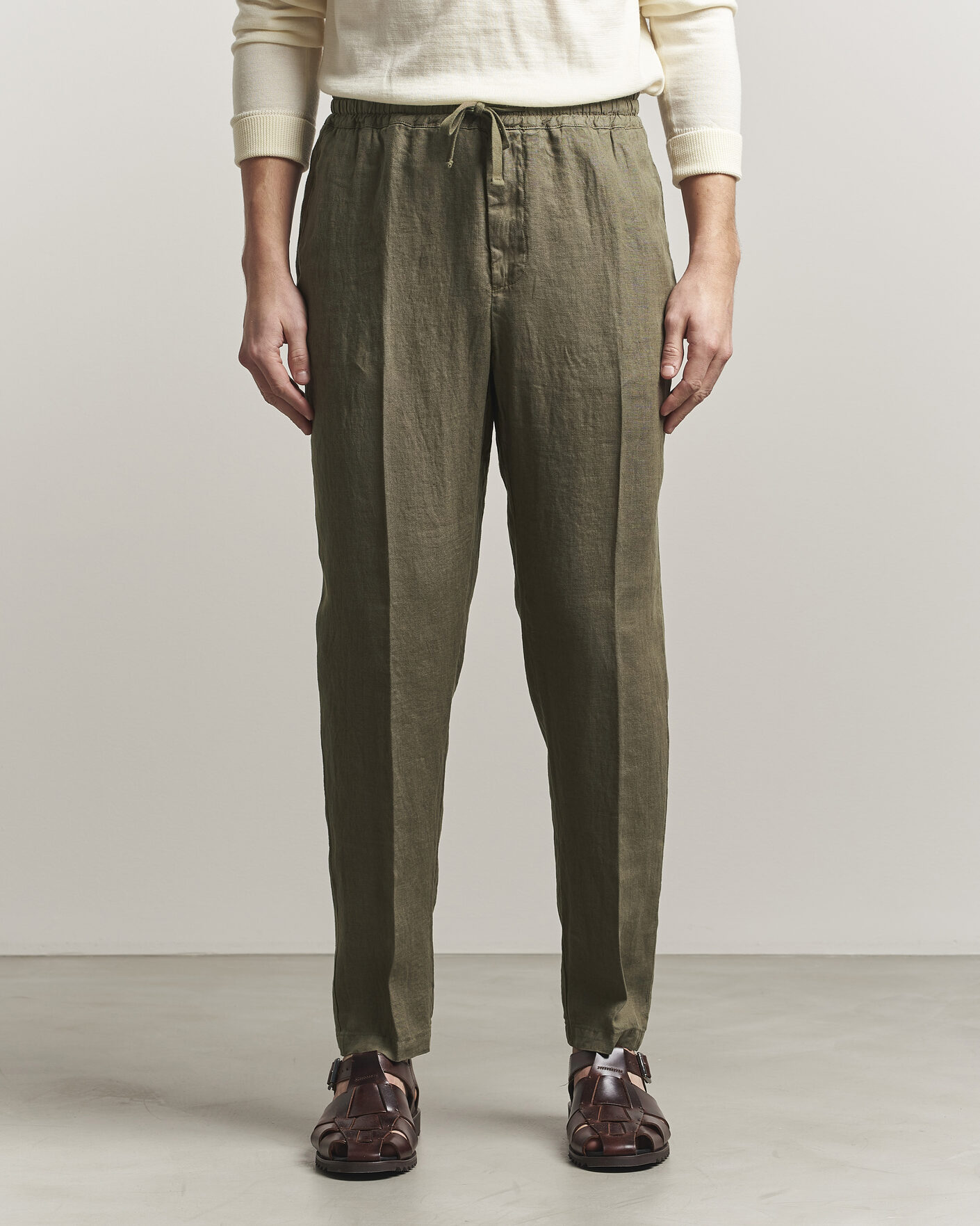 Mies | Housut | Altea | Linen Pants Military