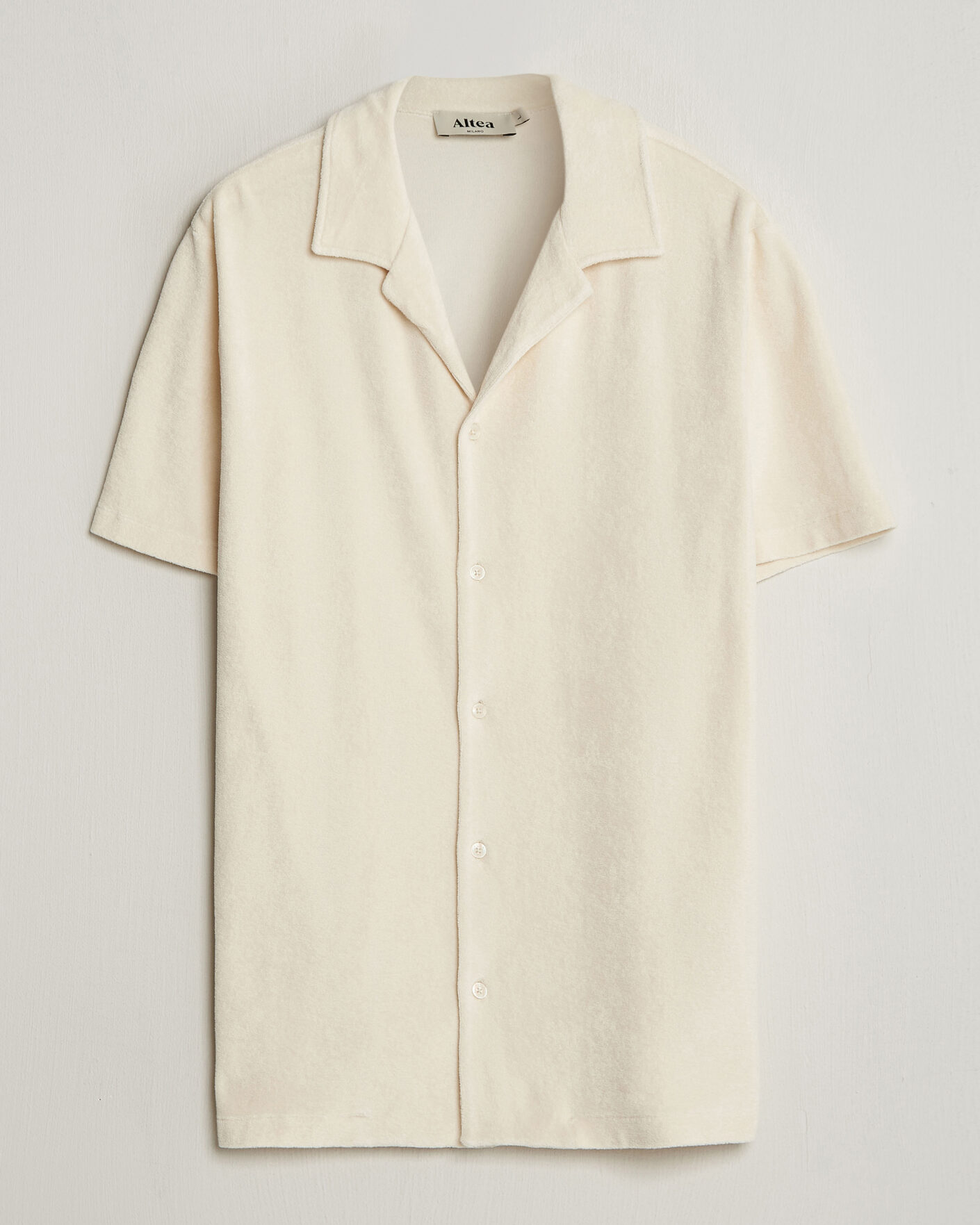 Mies | Kauluspaidat | Altea | Terry Bowling Shirt Off White
