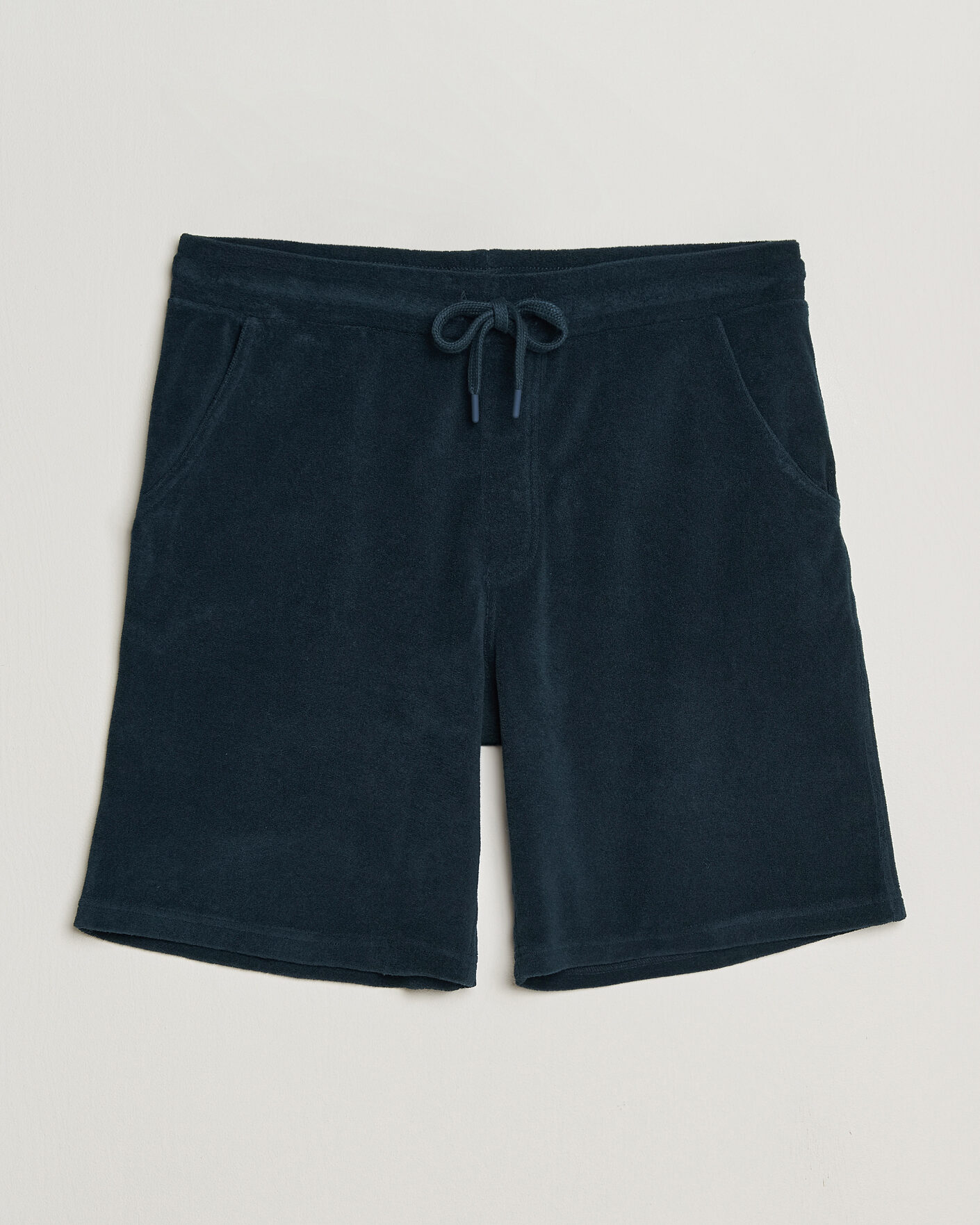 Mies | Shortsit | Altea | Terry Drawstring Shorts Navy