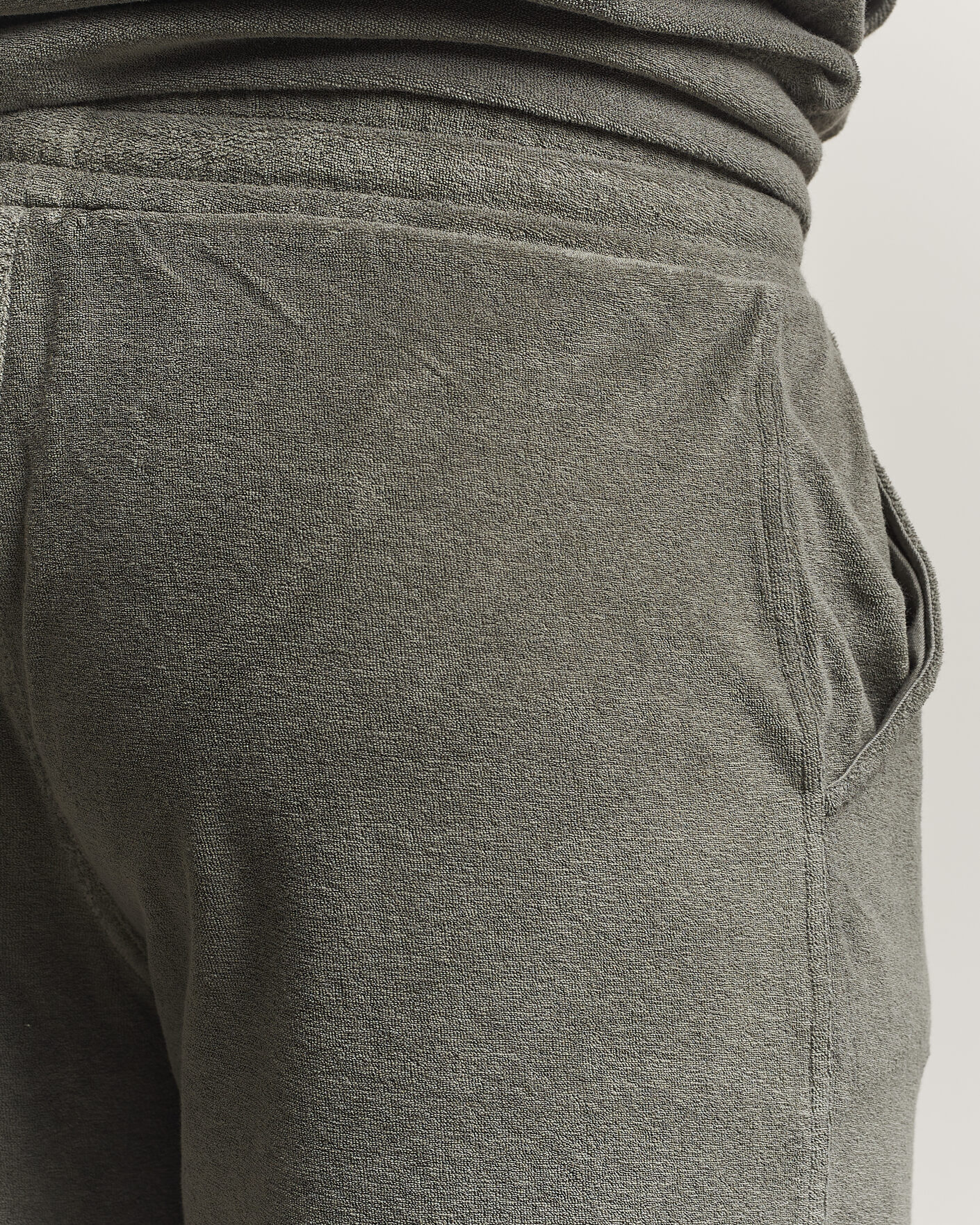 Mies | Shortsit | Altea | Terry Drawstring Shorts Olive